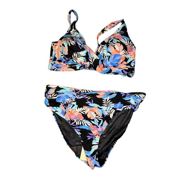 NEW Sea Level Size 14 Botanica Cross Front Multifit Top And Matching Bottoms NWT - Picture 2 of 5